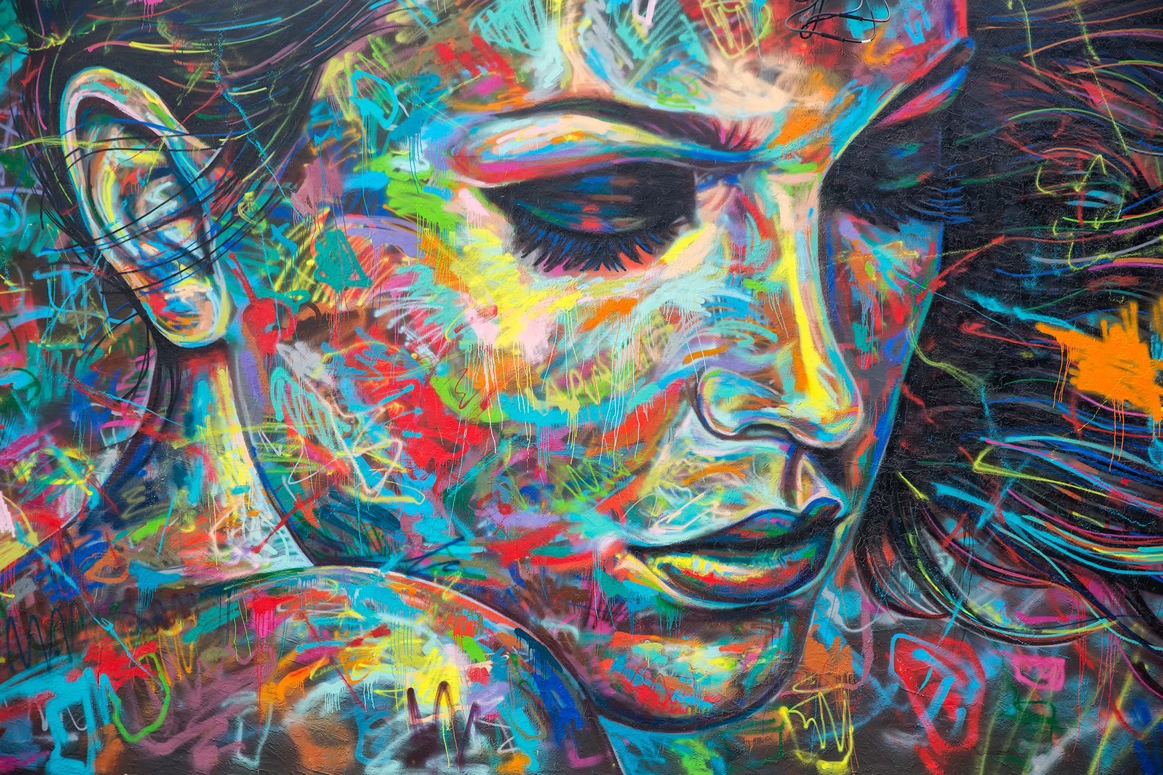 Edu Moreira - Graffiti - USA, Miami, Wynwood Arts District