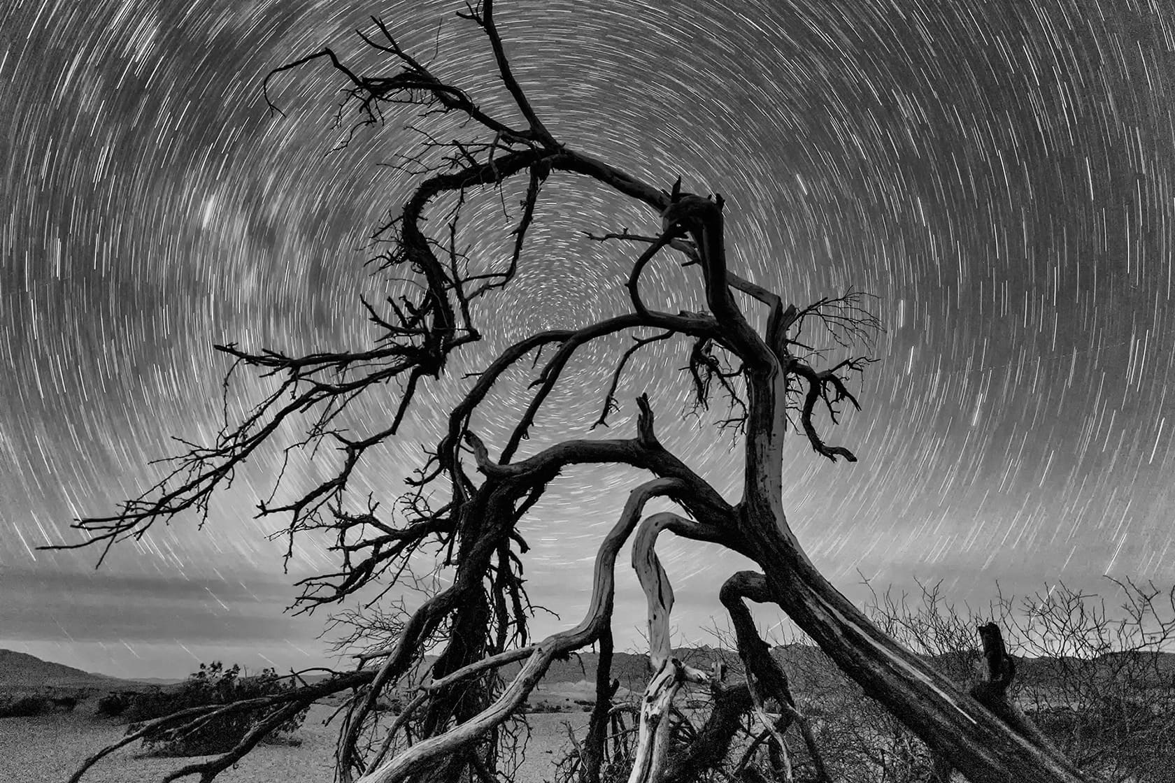 Edu Moreira - Vortex - Mesquite Flat Sand Dunes, Death Valley National Park - Califórnia, EUA
