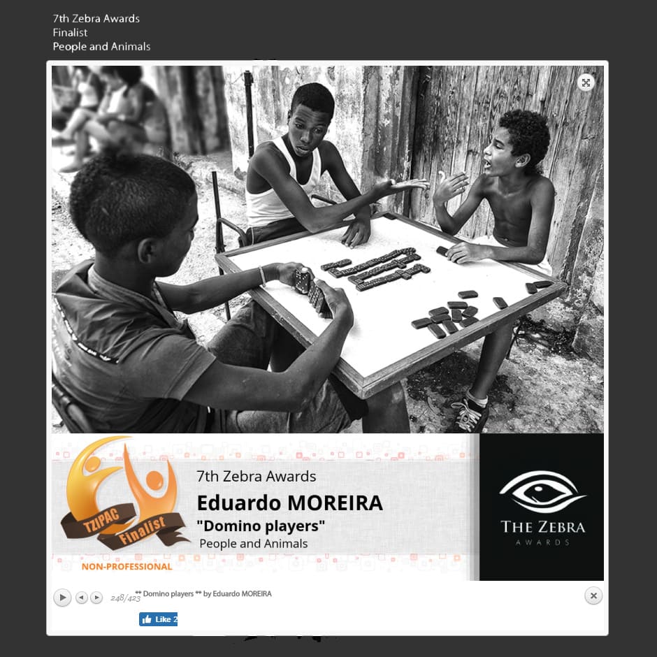 Edu Moreira - Domino Players - 7th Zebra Awards - Finalist em People and Animals Category