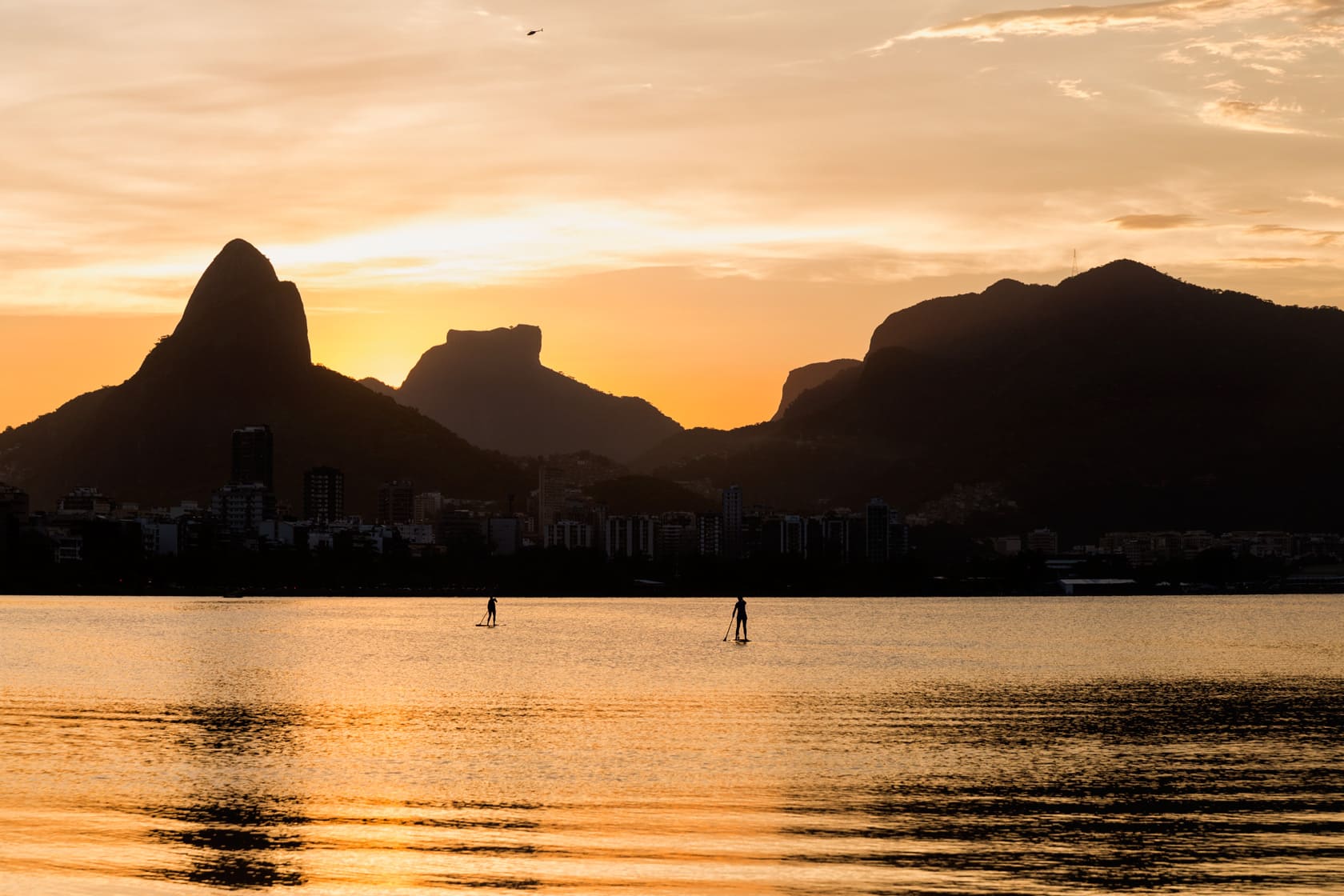 Edu Moreira - Lagoa Rodrigo de Freitas, Rio de Janeiro, Brasil - Horizonte Alinhado