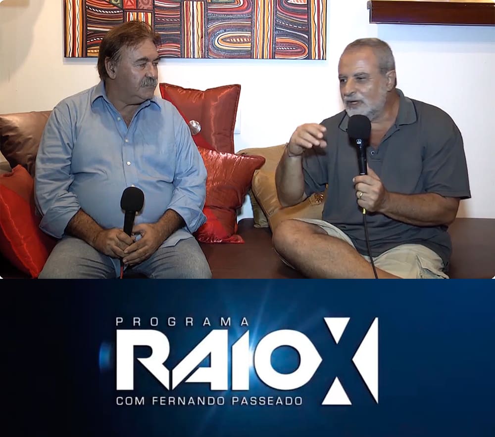 Programa Raio X entrevista Edu Moreira