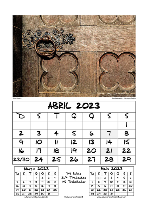 Edu Moreira - Calendário 2023