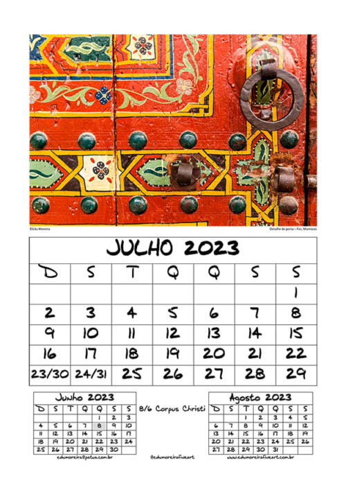 Edu Moreira - Calendário 2023