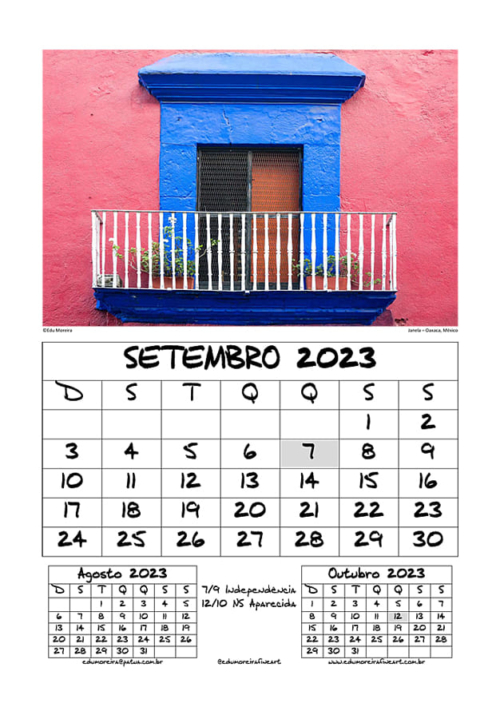Edu Moreira - Calendário 2023