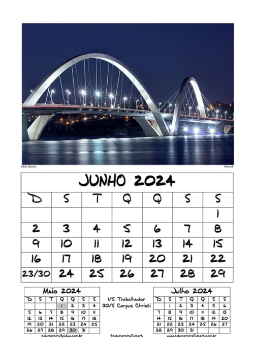 Edu Moreira - Calendário 2024