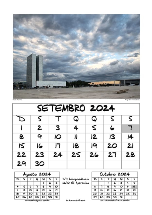 Edu Moreira - Calendário 2024