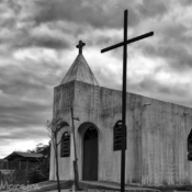 <i class="fa-regular fa-image orange1"></i> Igrejinha da comunidade de Água Boa II, Rio Pardo de Minas, MG. / <em>Church of Água Boa II village, Rio Pardo de Minas, Minas Gerais.</em> Edu Moreira - Geraizeiros