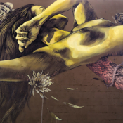 <i class="fa-regular fa-image orange1"></i> Mulher nua: detalhe do graffiti (Wynwood Arts District, Miami, EUA). / <em>Naked woman: detail of a graffiti (Wynwood Arts District, Miami, USA).</em> Edu Moreira - Graffiti - USA, Miami, Wynwood Arts District