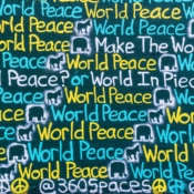 <i class="fa-regular fa-image orange1"></i> Paz no Mundo (Wynwood Arts District, Miami, EUA). / <em>World Peace (Wynwood Arts District, Miami, USA).</em> Edu Moreira - USA, Miami, Wynwood Arts District