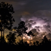 <i class="fa-regular fa-image orange1"></i> Tempestade de verão no Parque Nacional Everglades (Flórida, EUA) - 30 segundos de exposição. / <em>Summer storm in Everglades National Park (Florida, USA) - 30 seconds of exposure.</em> Edu Moreira - Noturnas