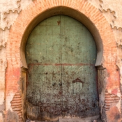 <i class="fa-regular fa-image orange1"></i> Porta (Marrakech, Marrocos). / <em>Door (Marrakech, Morocco).</em> Edu Moreira - Marrocos, Marrakech