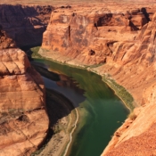 <i class="fa-regular fa-image orange1"></i> Horseshoe Bend, Rio Colorado (Arizona, EUA). / <em>Horseshoe Bend, Colorado River (Arizona, USA).</em> Edu Moreira - EUA - Canyons e Desertos