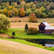 <i class="fa-regular fa-image orange1"></i> Fazenda Sleepy Hollow (Woodstock, Vermont, EUA). / <em>Sleepy Hollow Farm (Woodstock, Vermont, USA).</em> Edu Moreira - EUA - Vermont